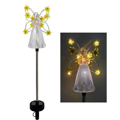 Celestial Shine™ Solar Angel Lawn Lights
