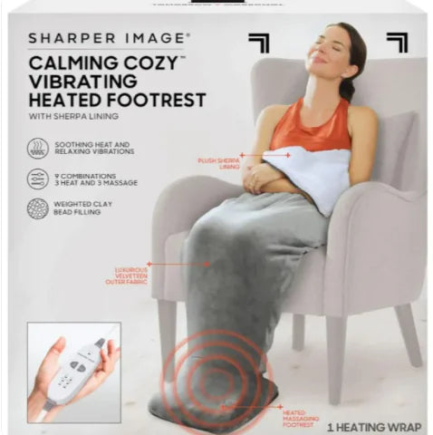 CozyVibe™ – Heated Wrap & Foot Massager in One
