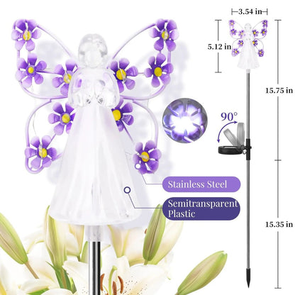 Celestial Shine™ Solar Angel Lawn Lights