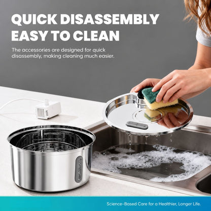 AquaPaw™ Smart Wireless Cat Water Fountain