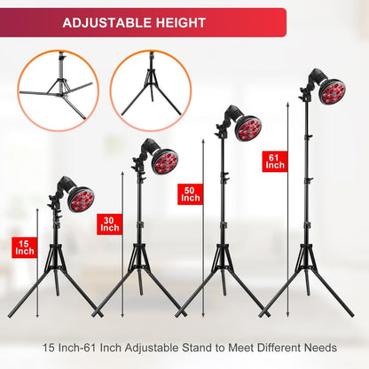 RadiancePro™ Red Light Therapy Lamp