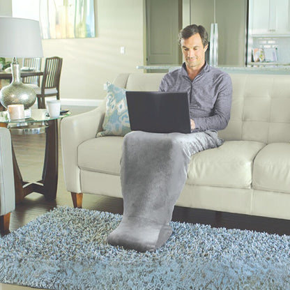 CozyVibe™ – Heated Wrap & Foot Massager in One