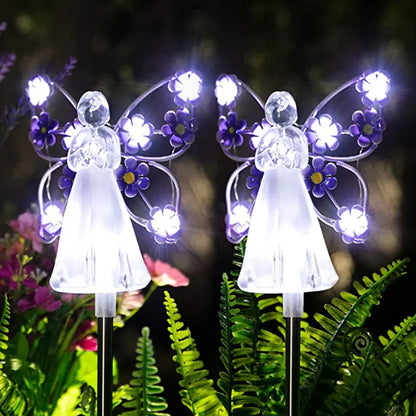 Celestial Shine™ Solar Angel Lawn Lights