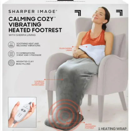 CozyVibe™ – Heated Wrap & Foot Massager in One