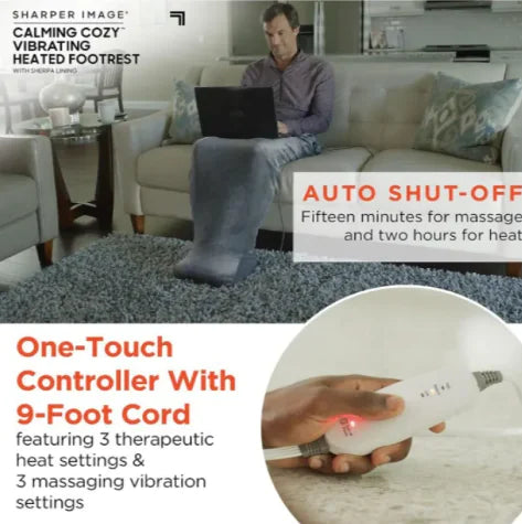 CozyVibe™ – Heated Wrap & Foot Massager in One