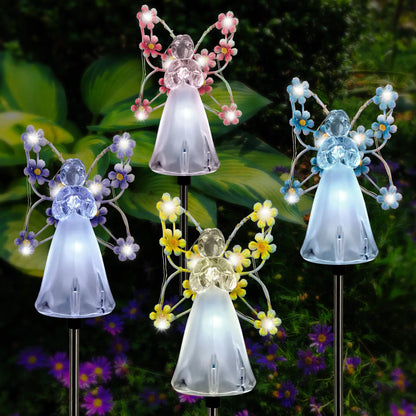 Celestial Shine™ Solar Angel Lawn Lights