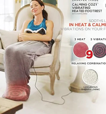 CozyVibe™ – Heated Wrap & Foot Massager in One